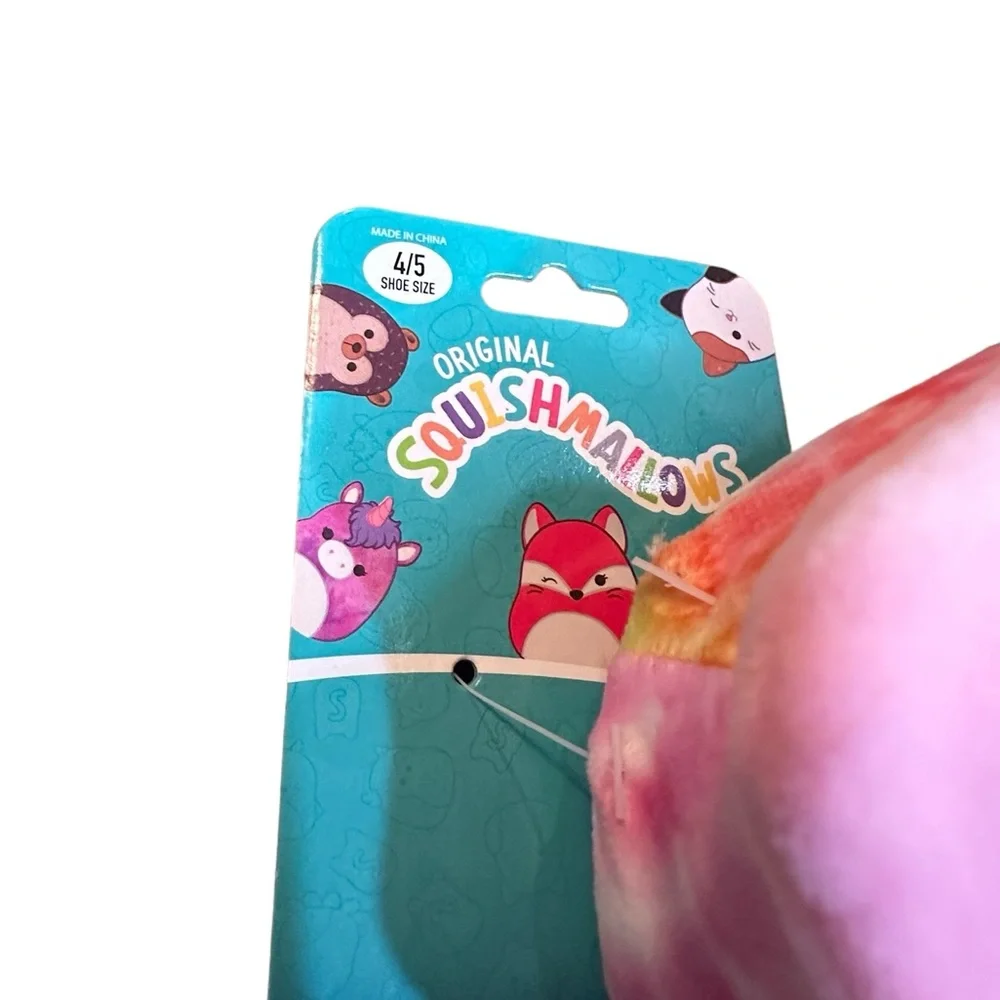 Squishmallow‎ house Shoes or slippers Pink Dino, A Bee